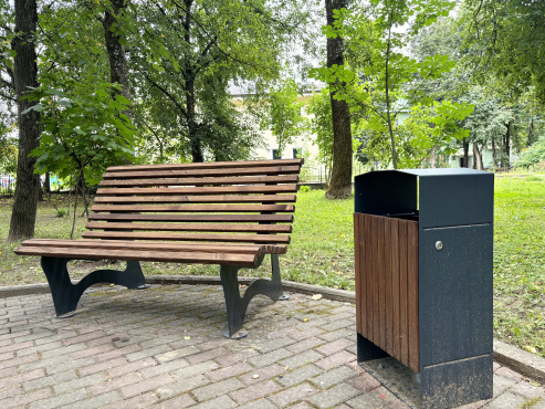 Скамейки и урны Звенигород
