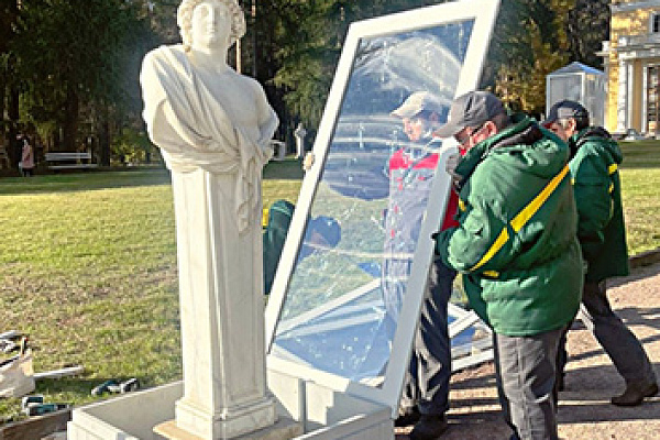 В музее-усадьбе "Архангельское" готовятся к зимнему сезону 