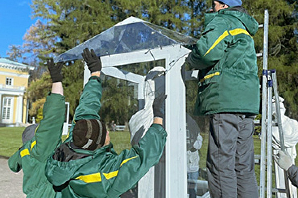 В музее-усадьбе "Архангельское" готовятся к зимнему сезону 