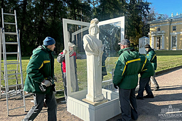 В музее-усадьбе "Архангельское" готовятся к зимнему сезону 