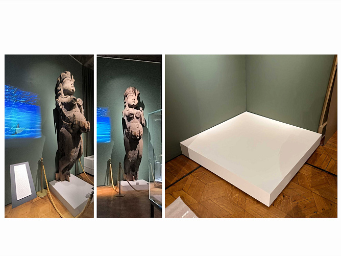 Элементы выставочного пространства. Государственный музей Востока