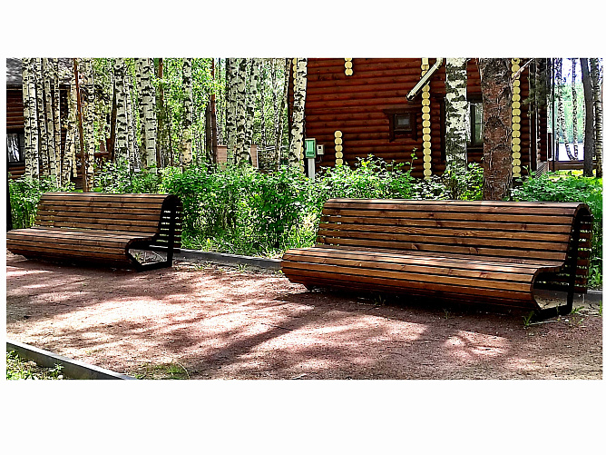 Скамейки и урны профилакторий Морозовский г. Арзамас