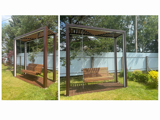 Оформление парковой зоны