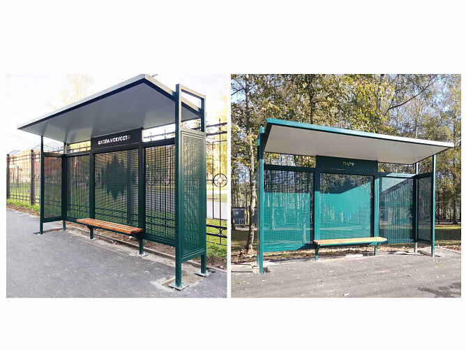 Остановочные павильоны г.Клин